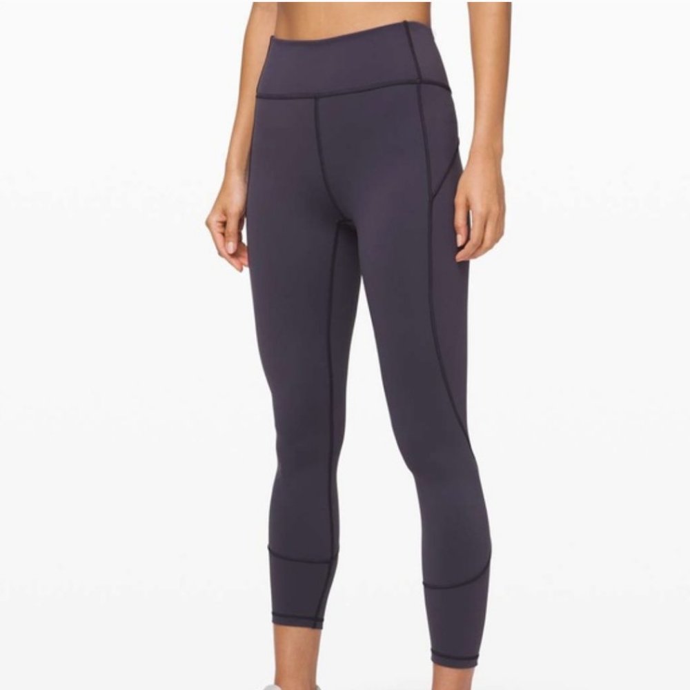 Lululemon In Movement Tight 25" Moonwalk - Size 8